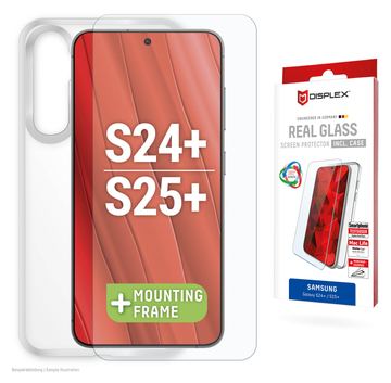 E.V.I. DISPLEX Real Glass+ Case Samsung Galaxy S24+ von LumaTech