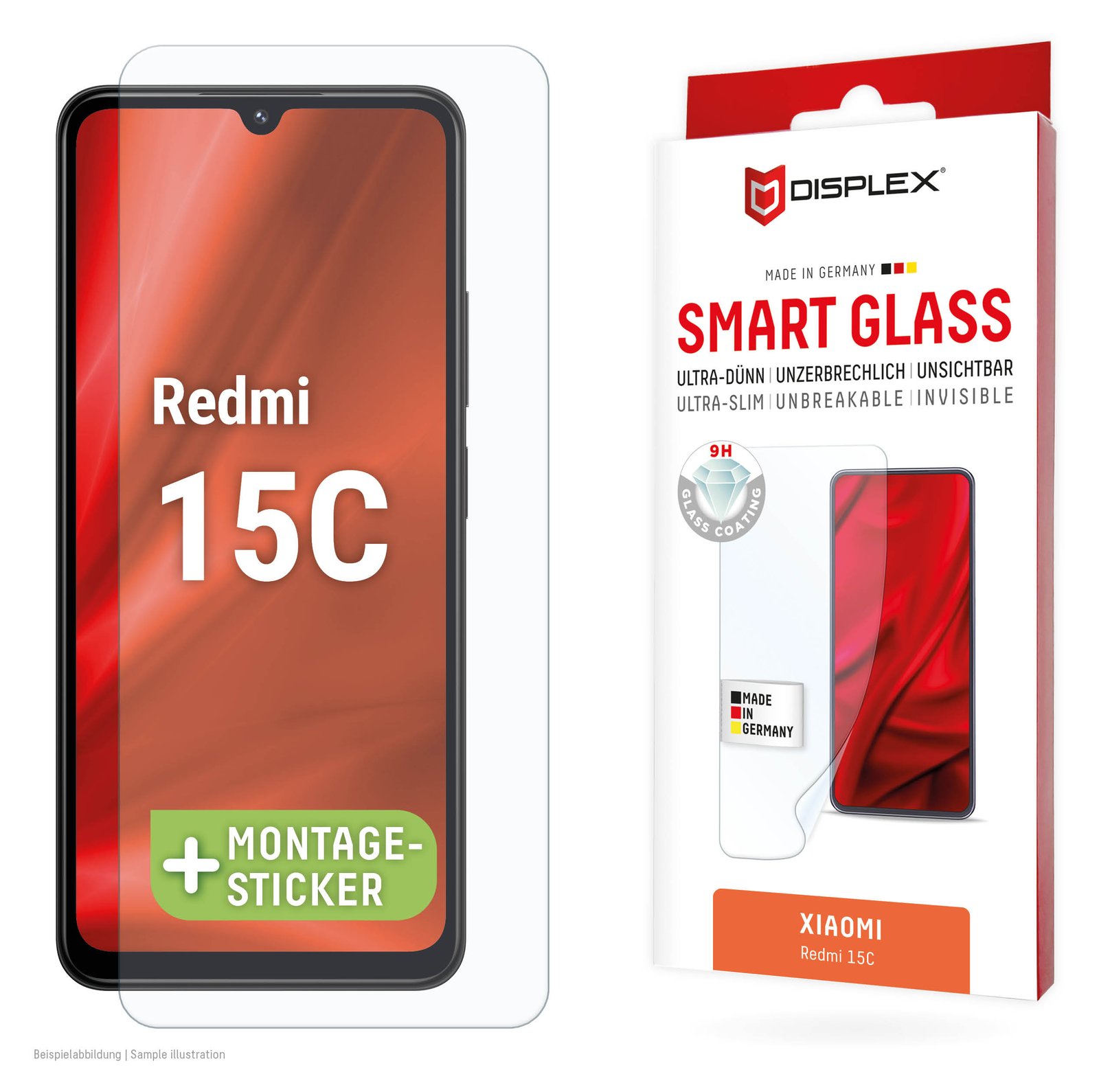 E.V.I. DISPLEX Smart Glass Xiaomi Redmi 15C