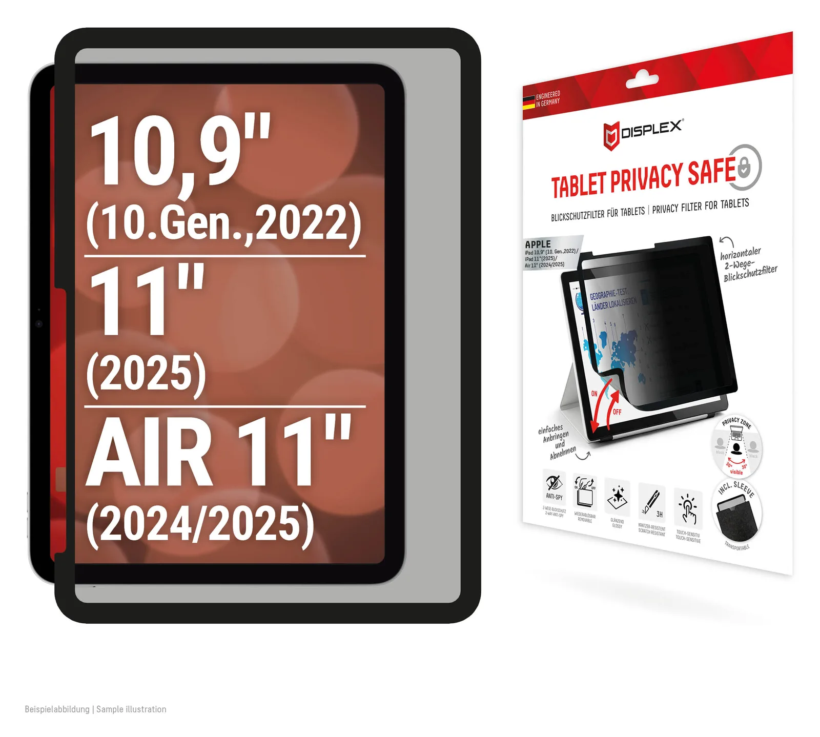 E.V.I. DISPLEX TABLET PRIVACY SAFE, Ansicht 2