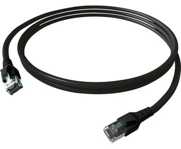 EasyLan FlexBoot Patchkabel Kat.6A S/FTP schwarz 7.50m - FTP - SFTP von LumaTech