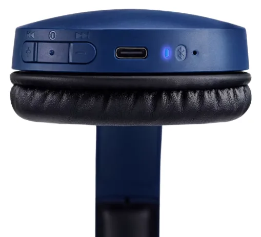 Panasonic RB-HF630BE - Kopfhörer mit Mikrofon - Blau, Ansicht 4