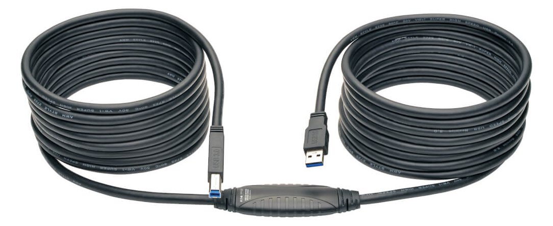 Eaton Tripp Lite U328-025 - 8 m - USB A - USB B - USB 3.2 Gen 1 (3.1 Gen 1) - Männlich/Männlich - Schwarz