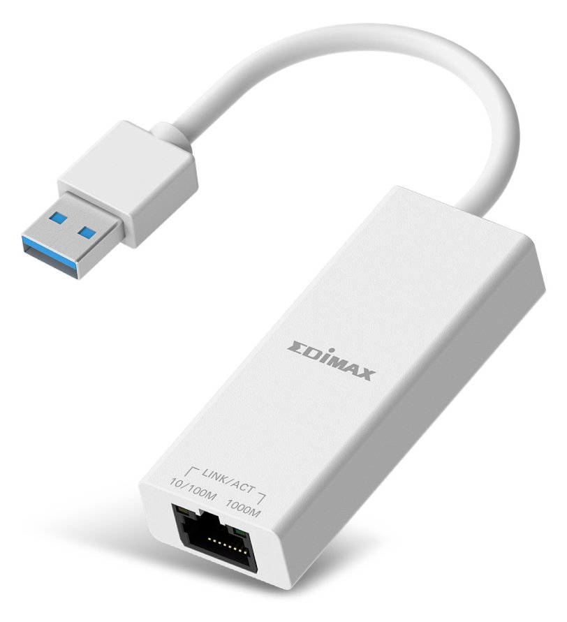 Edimax EU-4306 V2 Netzwerkadapter 1 GBit/s USB-A (USB 3.2 Gen 1) - Netzwerkkarte - 1.000 Mbps