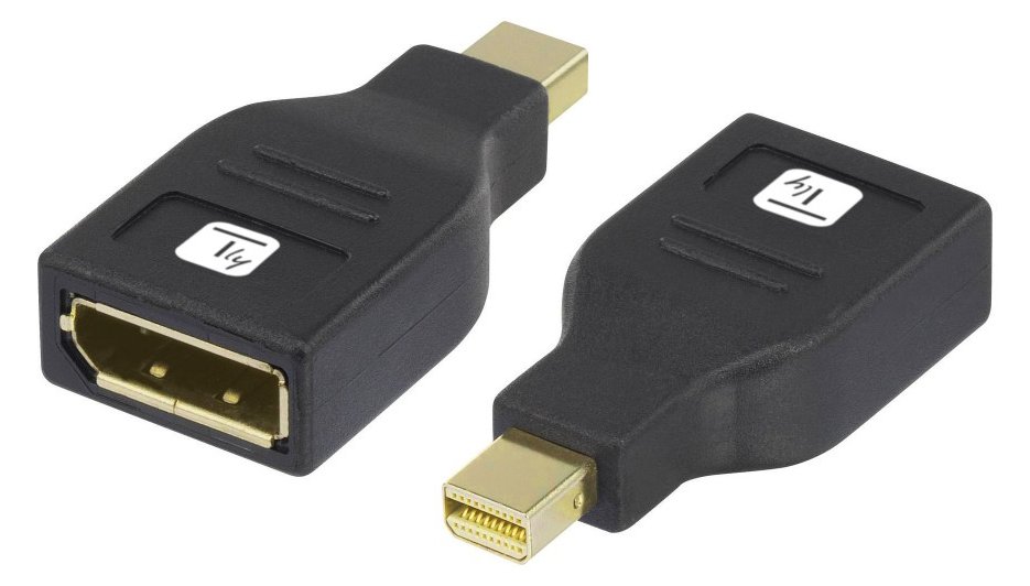 EFB Elektronik Adapter DisplayPort F auf Mini M 4K schwarz - Adapter