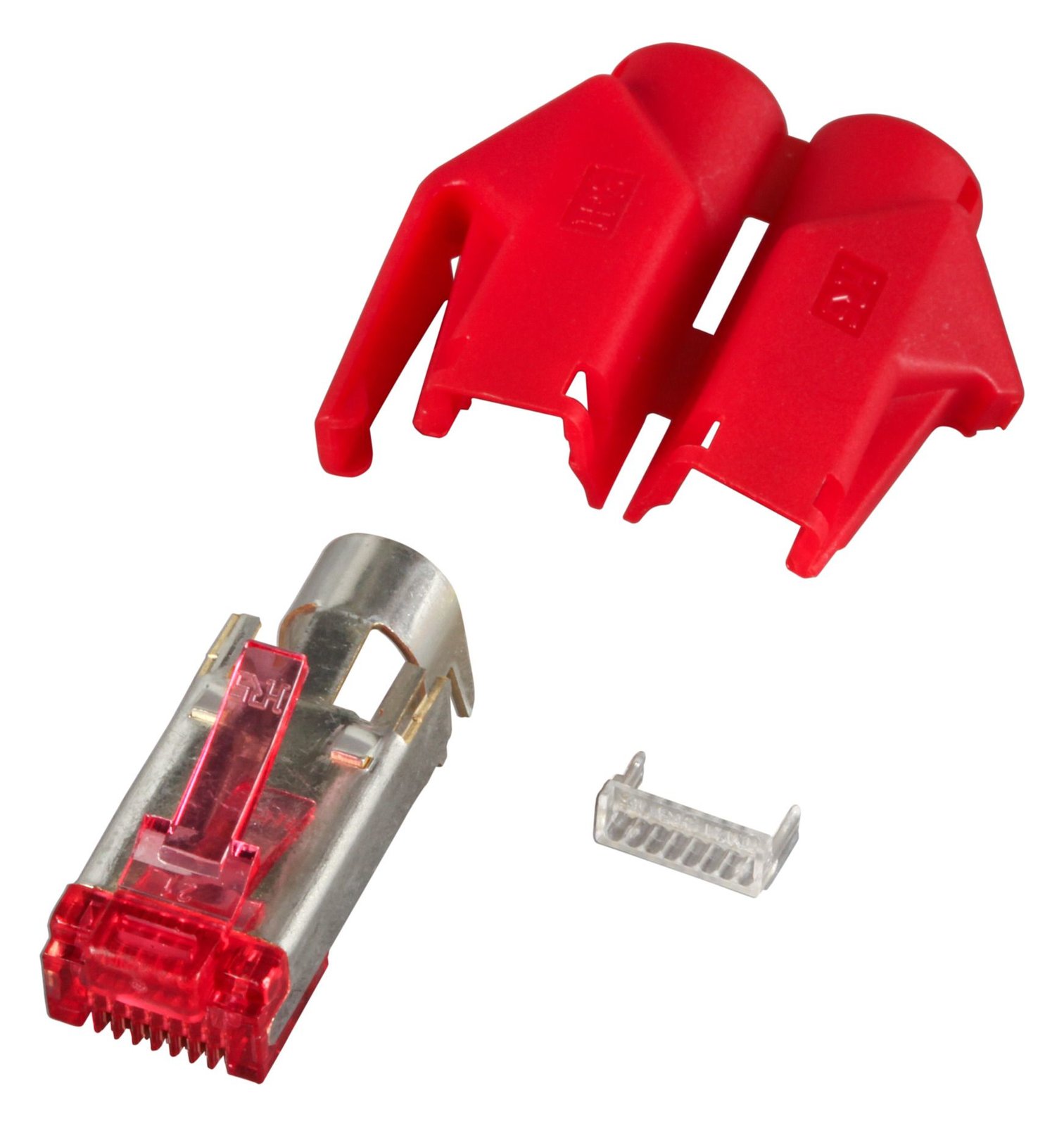 EFB Elektronik H7641.6-50 - RJ-45 - Rot - Männlich - Gerade - Cat6 - S/UTP (STP)