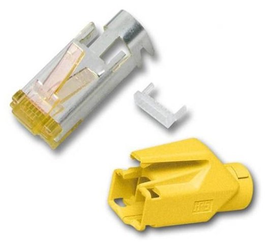 EFB Elektronik H7642.5-50 - RJ-45 - Gelb - Männlich - Gerade - Cat6a - 50 Stück(e)
