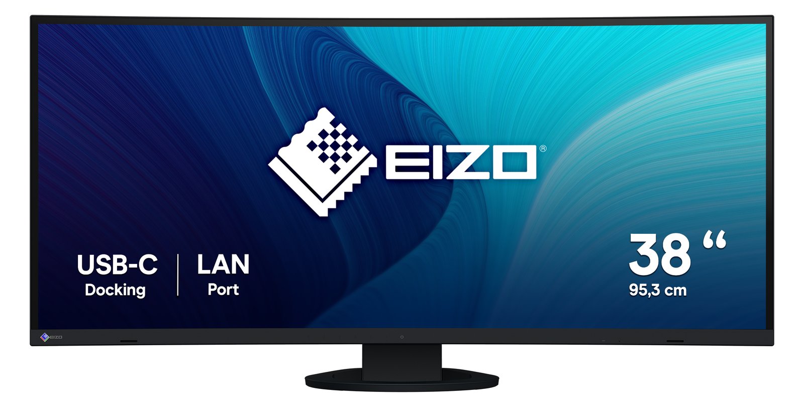 EIZO FlexScan EV3895-BK - Mit FlexStand - LED-Monitor - gebogen - 95.3 cm (37.5)