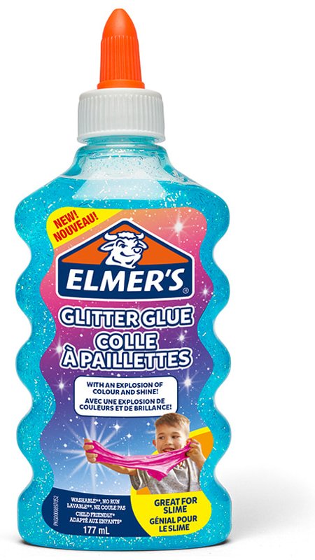 Elmers Elmer's - Glitzer-Klebstoff - 177 ml - Blau