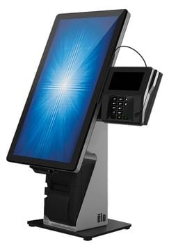 Elo Touch Solutions Elo Wallaby Self-Service - Aufstellung - für POS-Terminal - Schwarz/Silber - Thekenbereich