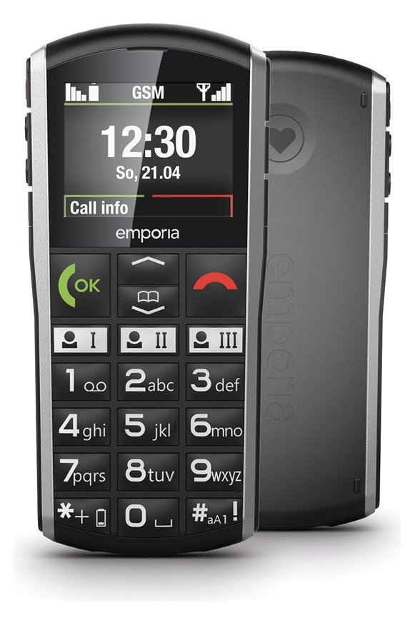 Emporia SIMPLICITY - 1.200 mAh - 5,08 cm