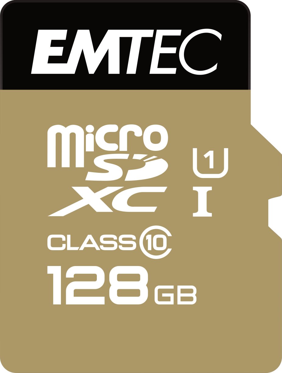 EMTEC Gold+ - Flash-Speicherkarte (SD-Adapter inbegriffen)
