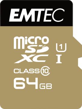 EMTEC Gold+ - Flash-Speicherkarte (SD-Adapter inbegriffen) von LumaTech