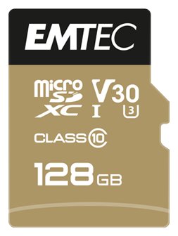 EMTEC SpeedIN' PRO - Flash-Speicherkarte (microSDHC/SD-Adapter inbegriffen)