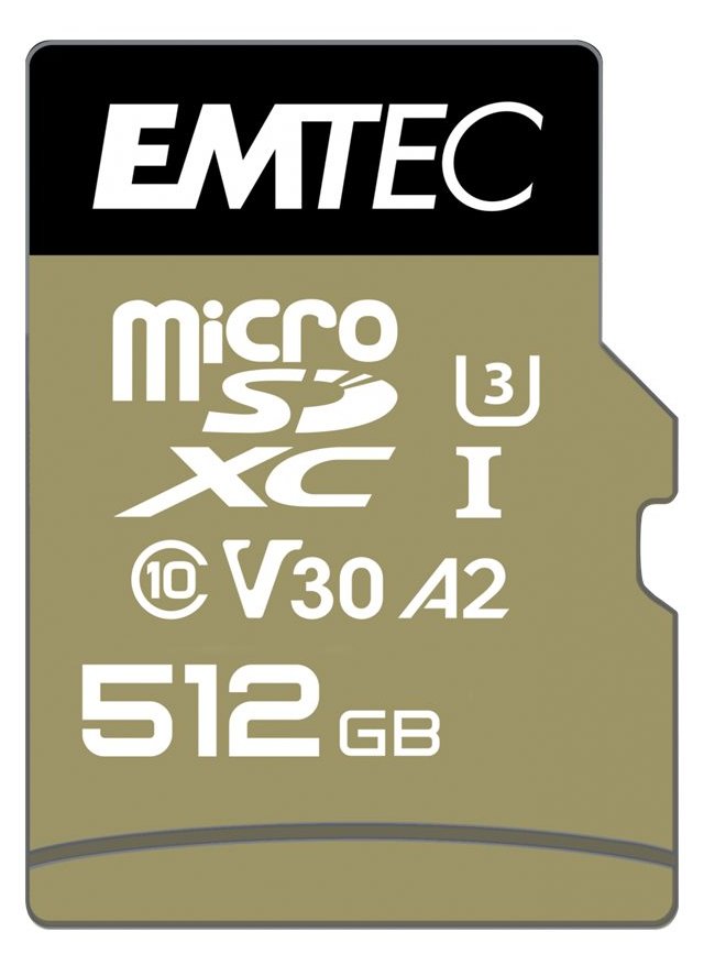 EMTEC SpeedIN' PRO - Flash-Speicherkarte (SD-Adapter inbegriffen)