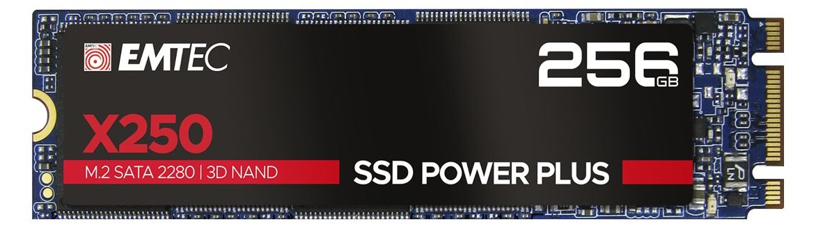 EMTEC SSD Power Plus X250 - SSD - 256 GB - intern