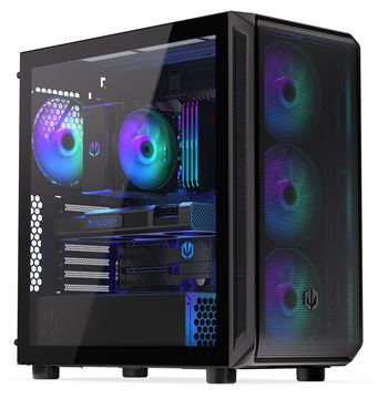 ENDORFY Arx 700 ARGB - Tower - PC - Schwarz - ATX - ITX - micro ATX - Multi - Taschenlüfter von LumaTech