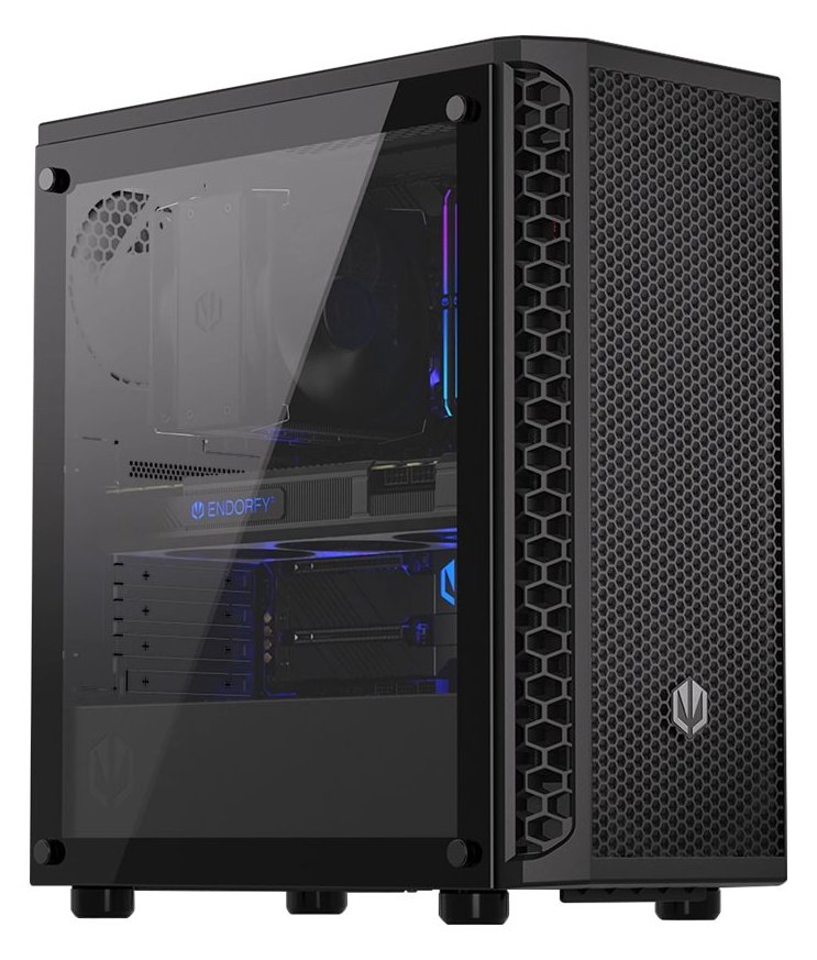 ENDORFY signum 300 core - Mid tower - ATX - Seitenteil mit Fenster (gehärtetes Glas)