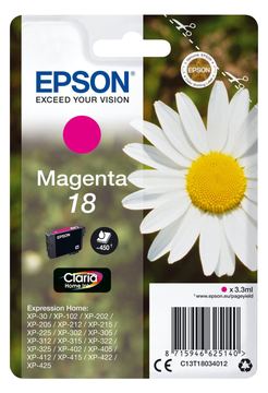 Epson 18 - 3.3 ml - Magenta - Original - Tintenpatrone von LumaTech