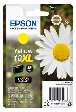 Epson 18XL - 6.6 ml - XL - Gelb - Original - Tintenpatrone von LumaTech