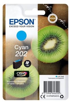 Epson 202 - 4.1 ml - Cyan - Original - Blisterverpackung von LumaTech