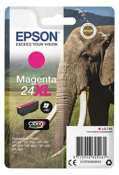 Epson 24XL - 8.7 ml - XL - Magenta - Original von LumaTech