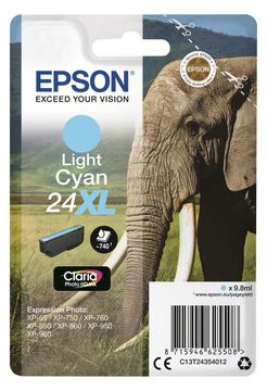 Epson 24XL - 9.8 ml - XL - Cyan - Original - Tintenpatrone von LumaTech