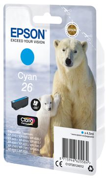 Epson 26 - 4.5 ml - Cyan - Original - Blisterverpackung von LumaTech