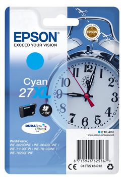 Epson 27XL - 17.7 ml - XL - Cyan - Original - Tintenpatrone von LumaTech