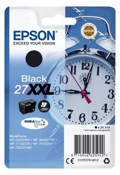 Epson 27XXL - 34.1 ml - XL - Schwarz - Original von LumaTech