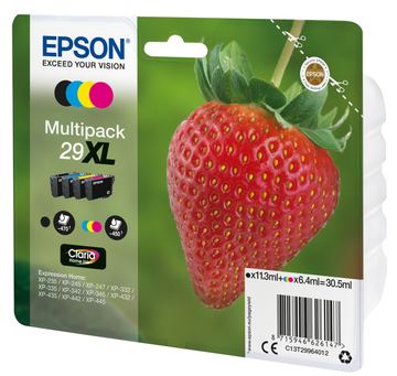 Epson 29XL Multipack - 4er-Pack - XL - Schwarz, Gelb, Cyan, Magenta von LumaTech