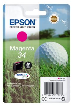 Epson 34 - 4.2 ml - Magenta - Original - Tintenpatrone von LumaTech