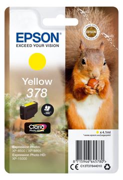 Epson 378 - 4.1 ml - Gelb - Original - Blisterverpackung von LumaTech