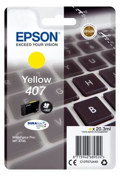 Epson 407 - 20.3 ml - L-Größe - Gelb - original von LumaTech