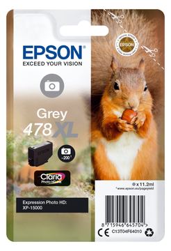 Epson 478XL - 11.2 ml - mit hoher Kapazität - Grau von LumaTech