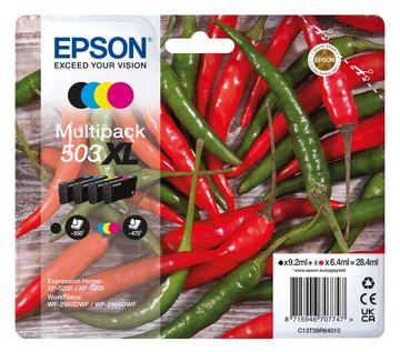 Epson 503XL Multipack - 4er-Pack - XL - Schwarz, Cyan, Magenta, Gelb von LumaTech
