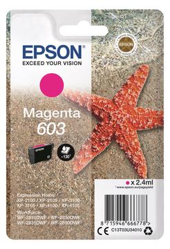 Epson 603 - 2.4 ml - Magenta - original - Blisterverpackung von LumaTech