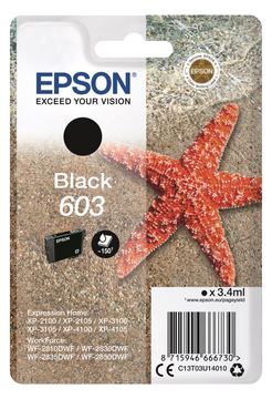 Epson 603 - 3.4 ml - Schwarz - original - Blisterverpackung von LumaTech