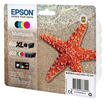 Epson 603 Multipack - 4er-Pack - Schwarz, Gelb, Cyan, Magenta von LumaTech