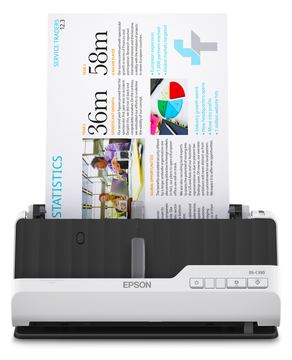 Epson DS-C330 - Einzelblatt-Scanner - Duplex - A4/Legal - 600 dpi x 600 dpi - automatischer Dokumenteneinzug (20 Seiten) von LumaTech