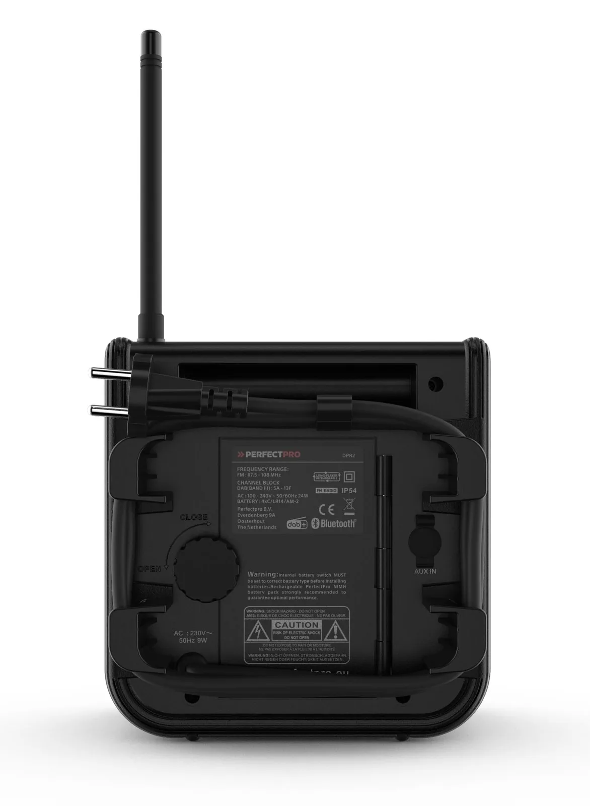 Perfectpro DABPRO - Tragbar - Digital - DAB+ - FM - 4 W - 1-Weg - 7,62 cm, Ansicht 2