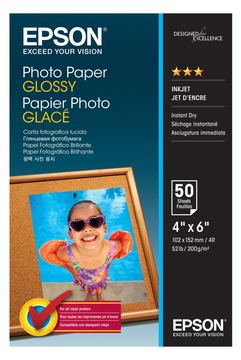 Epson Glänzend - 102 x 152 mm - 200 g/m² - 50 Blatt Fotopapier von LumaTech