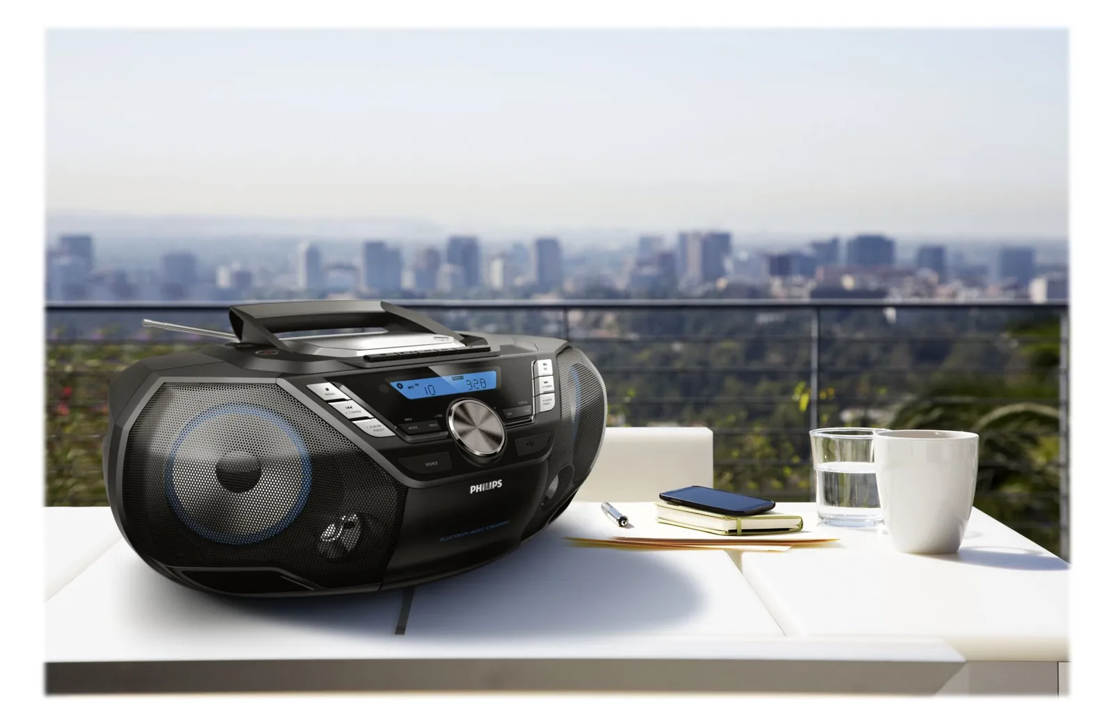 Philips CD Soundmachine AZB798T - Ghettoblaster, Ansicht 3