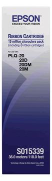 Epson Schwarz - Farbband - für PLQ 20, 20D von LumaTech