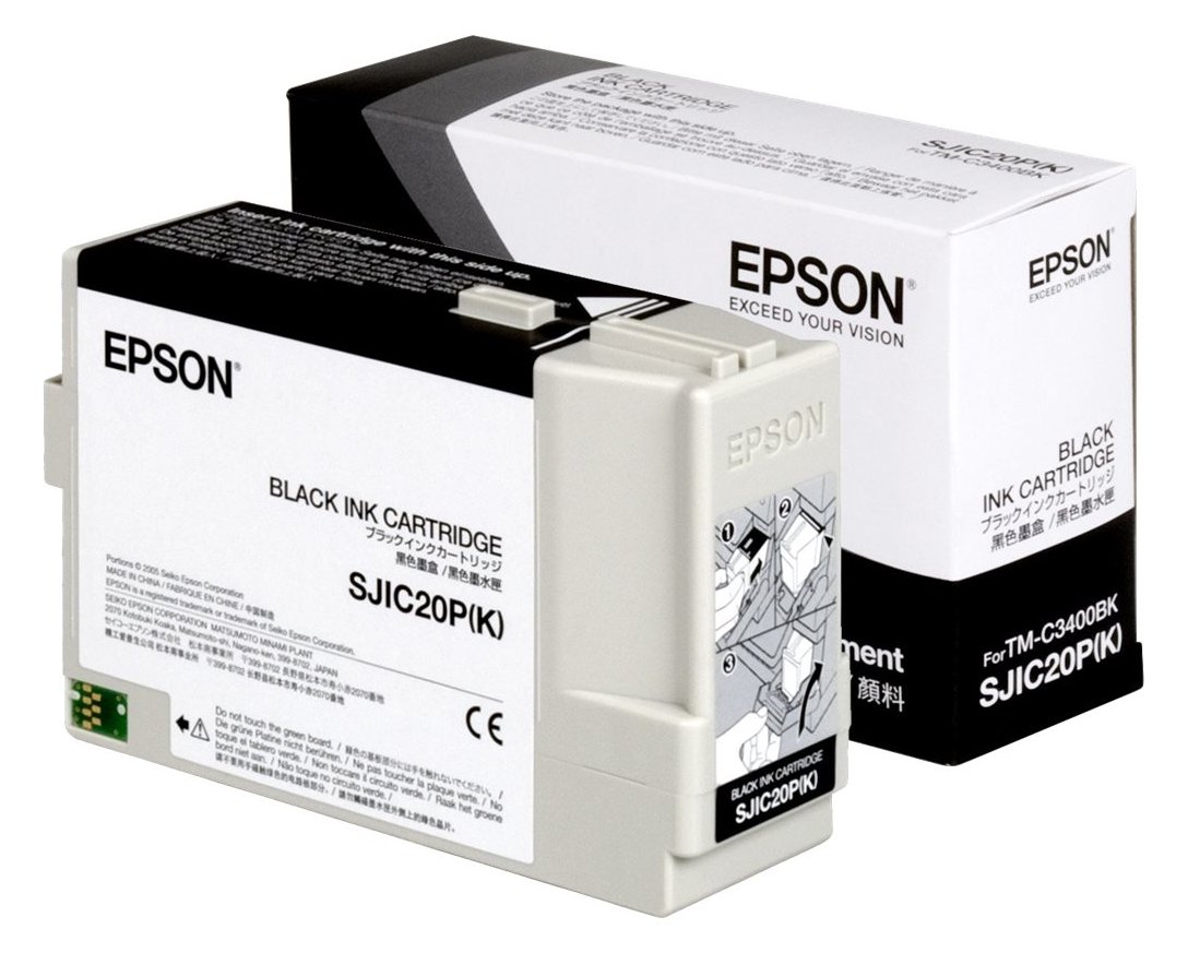 Epson SJIC20P(K) - Schwarz - Original - Tintenpatrone