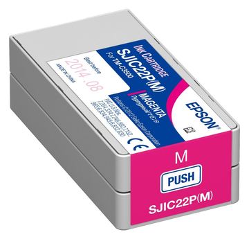 Epson SJIC22P(M) - Magenta - Original - Tintenpatrone von LumaTech