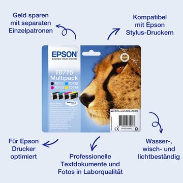 Epson T0711 - Schwarz - Original - Tintenpatrone von LumaTech