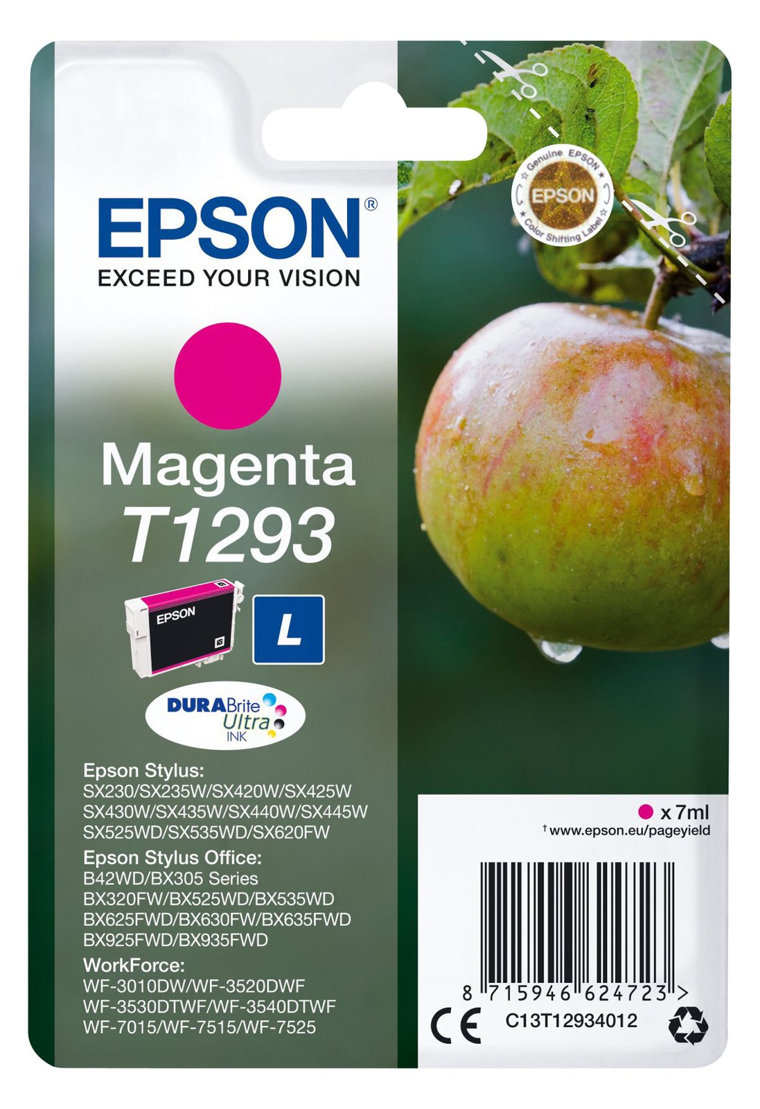 Epson T1293 - 7 ml - L-Größe - Magenta - Original