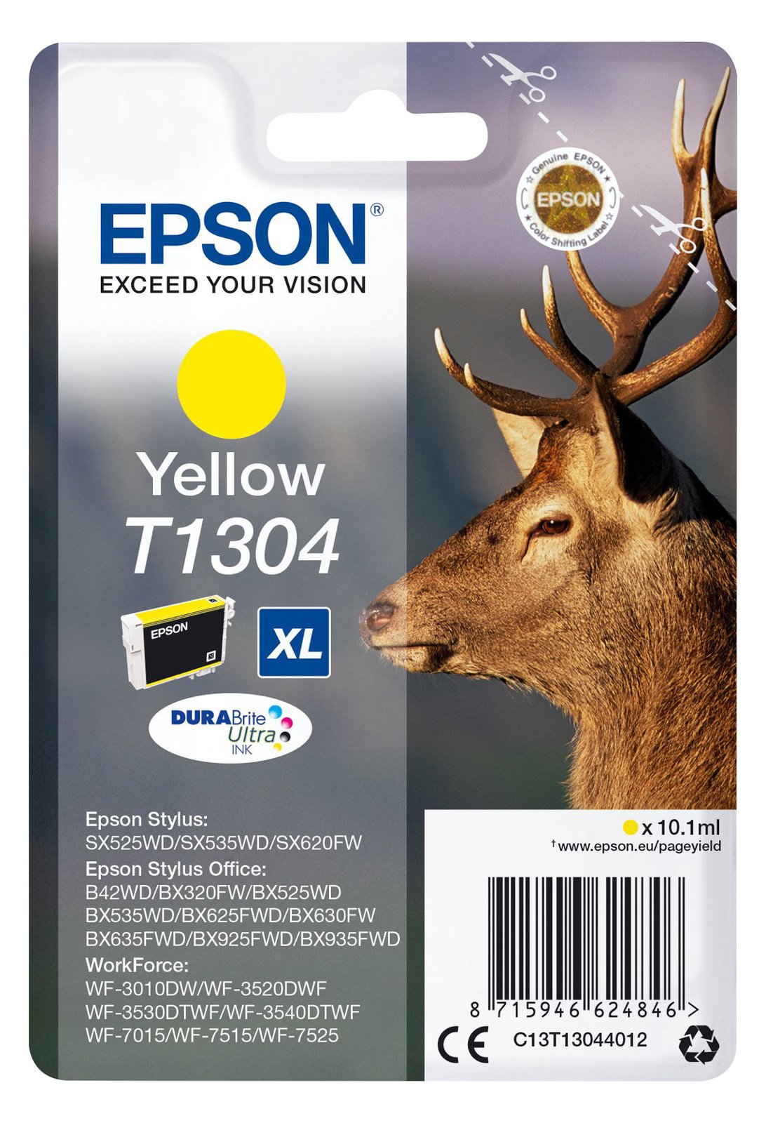 Epson T1304 - 10.1 ml - Größe XL - Gelb - Original