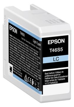 Epson T46S5 - 25 ml - hell Cyan - original - Tintenpatrone von LumaTech