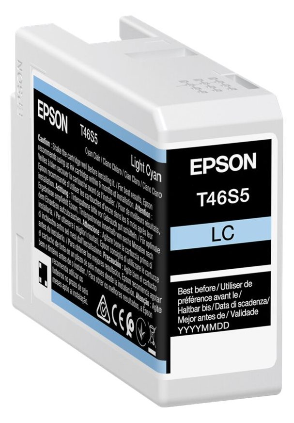 Epson T46S5 - 25 ml - hell Cyan - original - Tintenpatrone